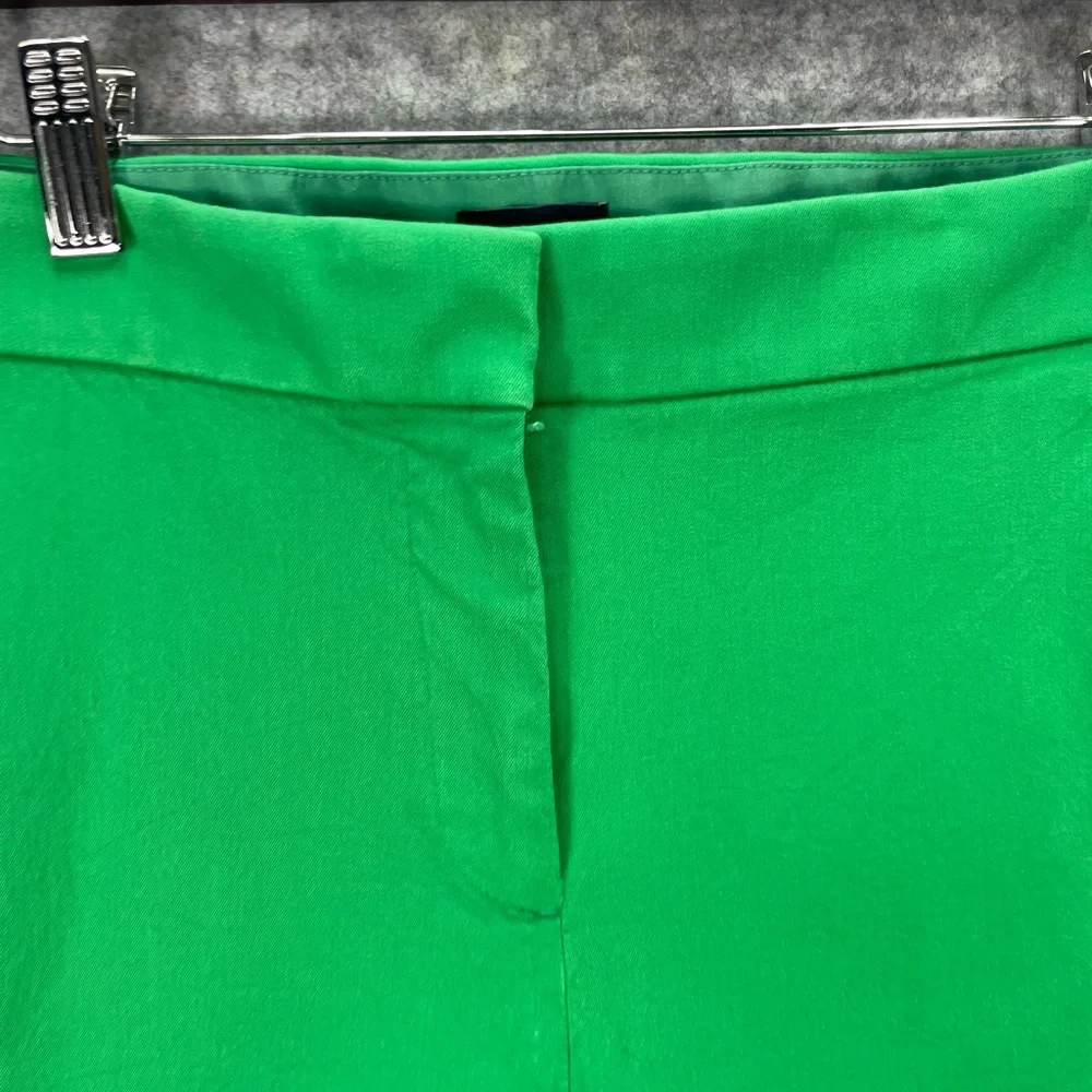 J.CREW Pants Womens 8 Green Kelsey Capri Slim Twill Stretch Work Casual. - Picture 3 of 10